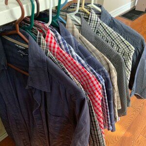 Lot of Men’s Short Sleeve Shirts Sz Small